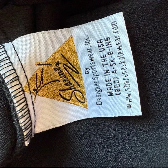 Black and Gold Dance Dress - Picture 5 of 13